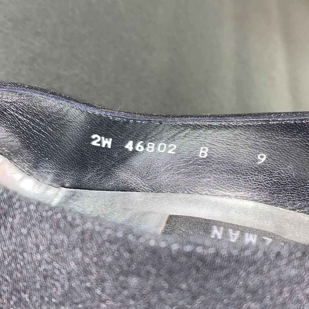 Stuart Weitzmanblack Glittered Blockheels - image 7